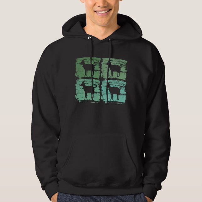 Ziegen Bauer Geschenk Hoodie (Vorderseite)