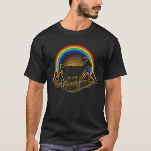 Ziegen Bauer Männer Frauen Retro Vintage Design St T-Shirt