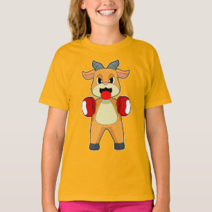 Ziegen Boxer Boxhandschuhe Boxen T-Shirt