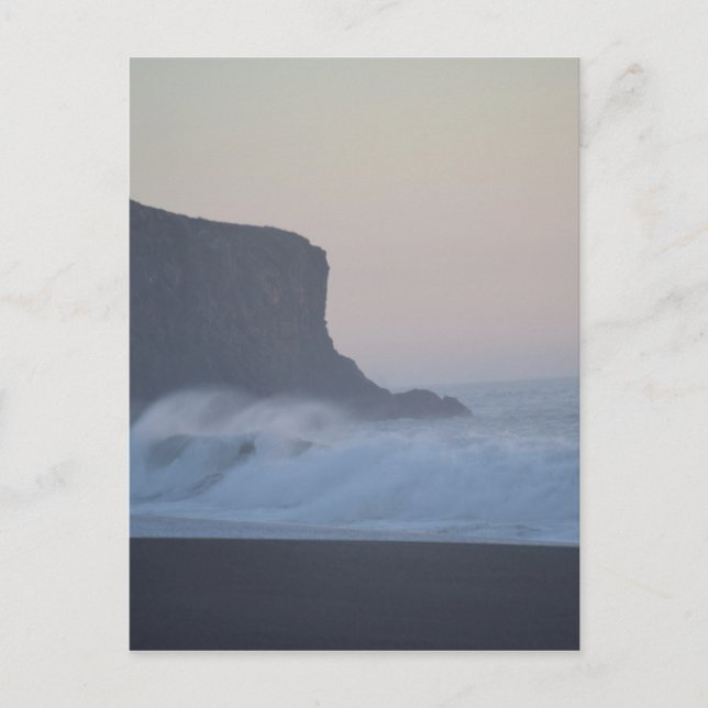 Ziegen-Felsen-Strand Postkarte (Vorderseite)