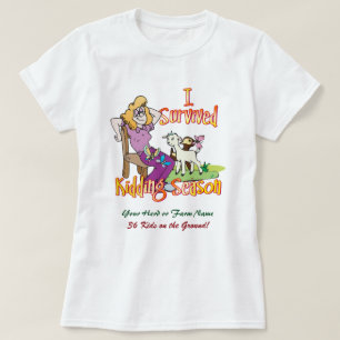 ZIEGEN   Ich überlebte die Kindersaison von GetYer T-Shirt