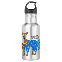 Ziegen mit Pajamas Illustration Personalisiert