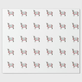Ziegen-Packpapier Geschenkpapier