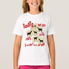 Ziegen sind wie Kartoffelchips T-Shirt