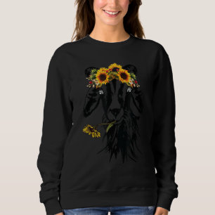Ziegen Sonnenblume Bandana Kopfband - Zuchtziege Sweatshirt