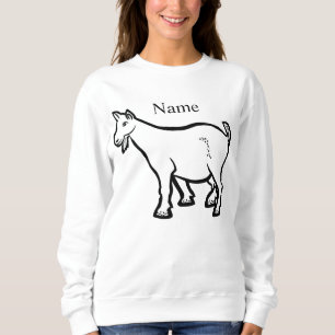 Ziegen-Tier Thunder_Cove Poster Sweatshirt
