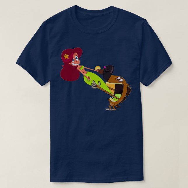 Ziegen- und Haifischspiele 1 T-Shirt (Design vorne)
