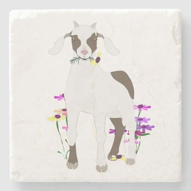 Ziegen Untersetzer (Vorderseite)