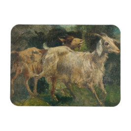 Ziegen (von Vincenzo Caprile) Magnet