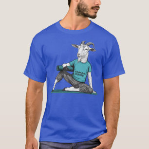 Ziegen-Yoga-Truppe Lustiger Baa-Meister Süße Ziege T-Shirt