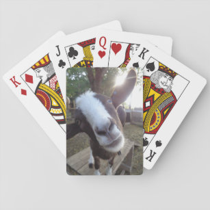 Ziegenbarnyard Farm Animal Spielkarten