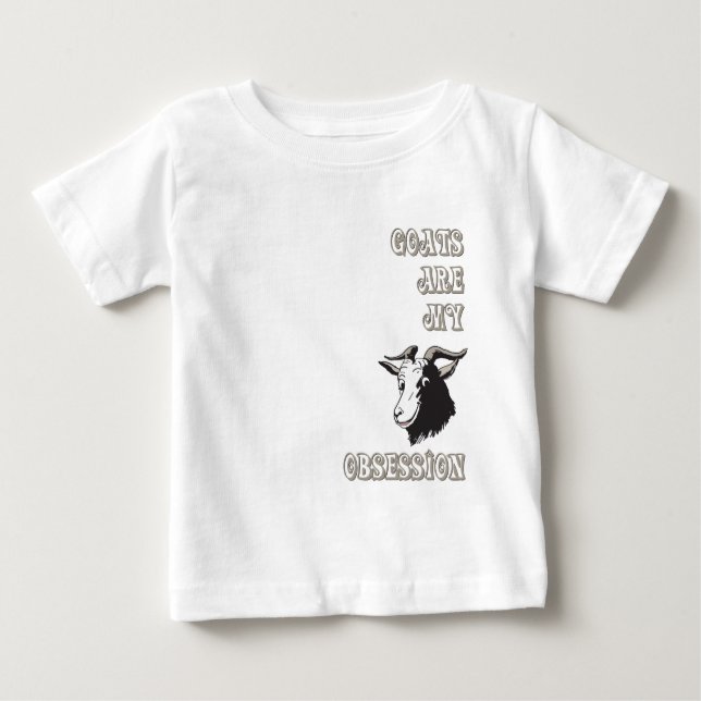 Ziegenbesprechung Baby T-shirt (Vorderseite)