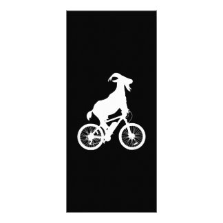 Ziegenfahrer Funny Goat Lover Graphic Werbekarte