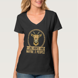 Ziegenfarm Tier Landwirtschaft Bauer Ziege 1 T-Shirt
