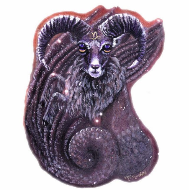 Ziegenfisch-Schlüsselanhänger Fotoskulptur Schlüsselanhänger (Vorne)