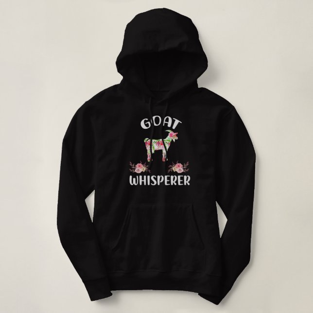 Ziegenflorziege Whisperbucks Experte Kid Caprin Hoodie (Design vorne)