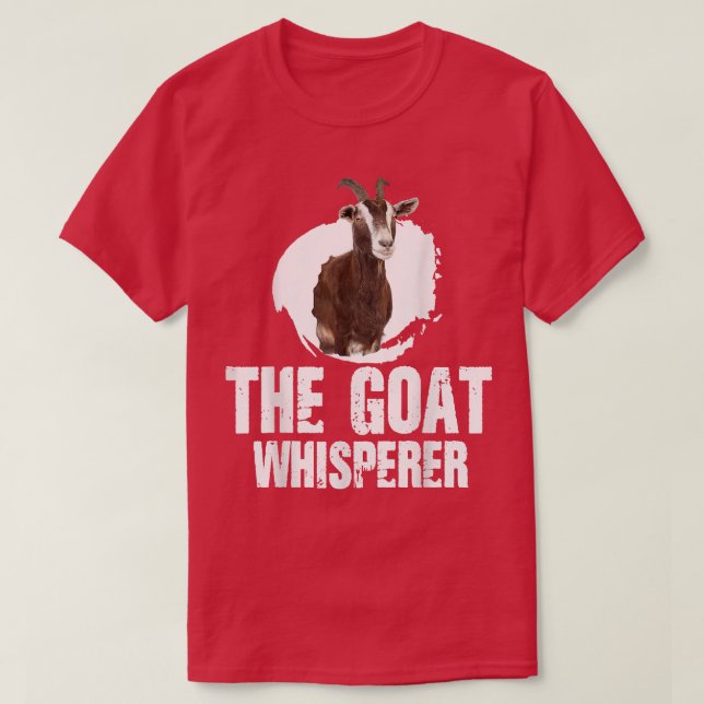 Ziegenflüster-Bauer-Squad-Ziege-Tierherd  T-Shirt (Design vorne)