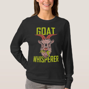 Ziegenflüster Besitzer Tierheim T-Shirt