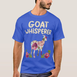 Ziegenflüster-Blume Hübscher Zuchtbetrieb T-Shirt