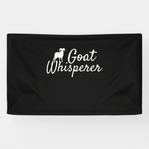 Ziegenflüster Niedliche Ziege Überlandbetrieb Banner