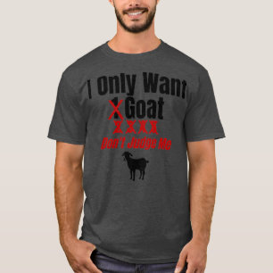 Ziegengeschenke Bauer für Ziegenliebhaber T-Shirt