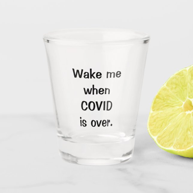 Ziegenglas Schnapsglas (Vorderseite)