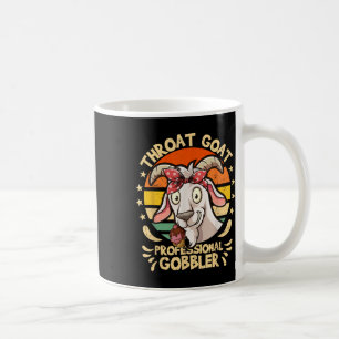 Ziegenhals Retro Unangemessener Erwachsenen-Humor  Kaffeetasse