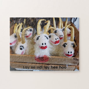 Ziegenhirt singt Lay ee odl lay hee hoo  Puzzle
