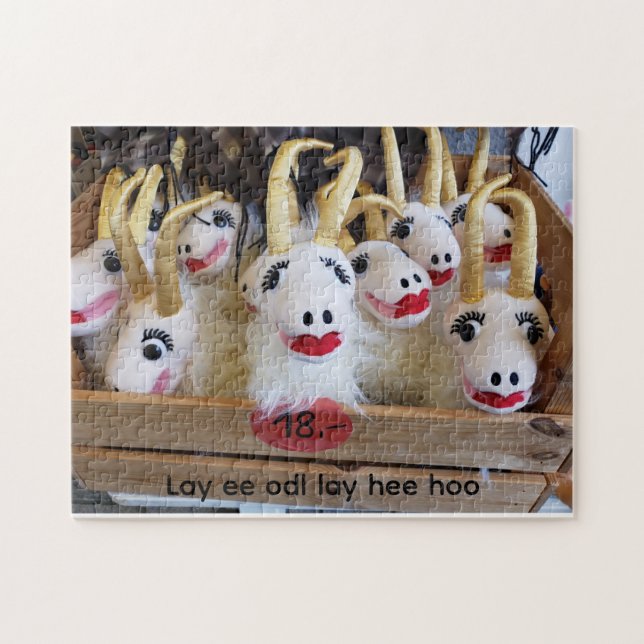 Ziegenhirt singt Lay ee odl lay hee hoo  Puzzle (Horizontal)