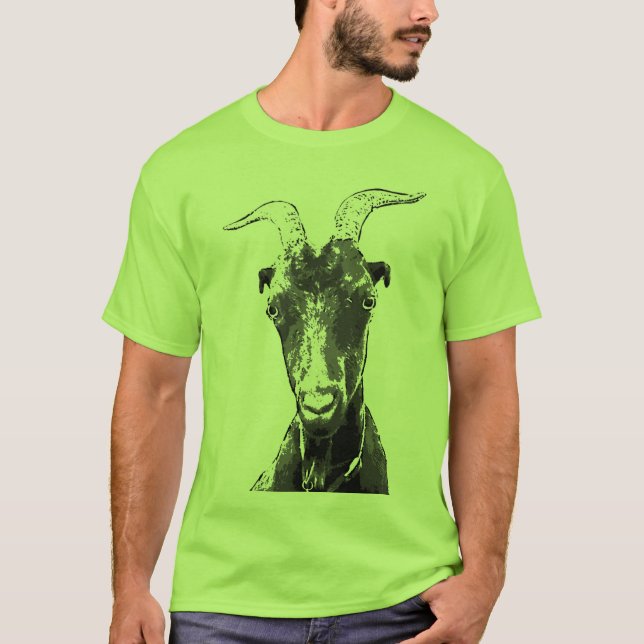 Ziegenkopf T-Shirt (Vorderseite)