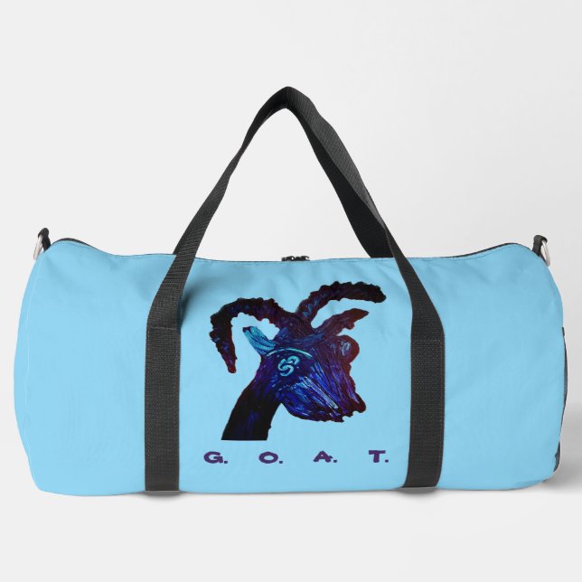 Ziegenkopfbeutel Duffle Bag (Vorderseite)