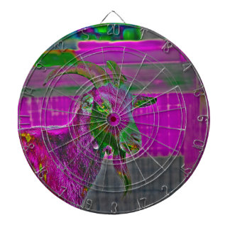 Ziegenkunst Dartscheibe
