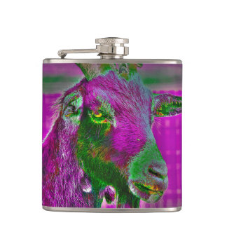 Ziegenkunst Flachmann