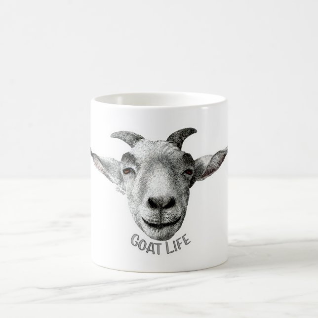 Ziegenleben - Option 2 Kaffeetasse (Mittel)