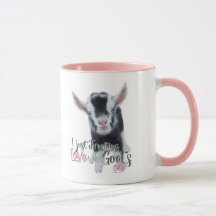 ZIEGENLIEBE   Ich friere einfach LIEBE Babyziegen  Tasse