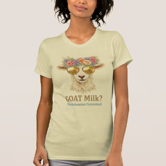 Ziegenmilch? Farmstead Damen T-Shirt