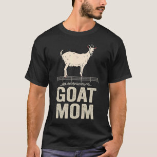 Ziegenmutter Ich Liebe Meine Ziege Retro Vintage Z T-Shirt