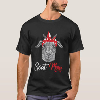 Ziegenmutter Mama Mutter Tier Haustier Bauernhof M T-Shirt