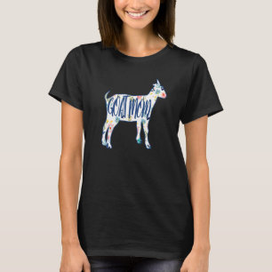 Ziegenmutter Süß Vintage Ziege Für Frauen Oder 4H- T-Shirt