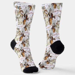 Ziegenrassen I Liebe meiner Ziegen Socken
