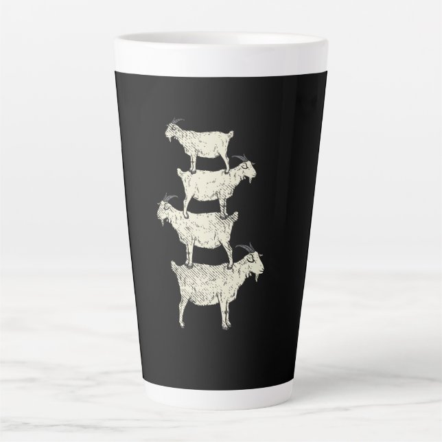 Ziegenrückro Milchtasse (Vorderseite)
