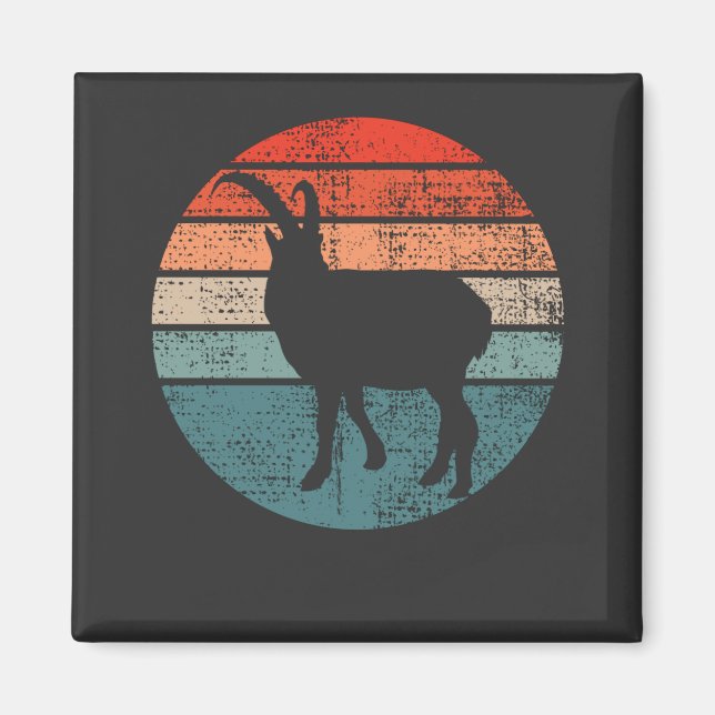Ziegenrückro Vintag Magnet (Vorne)