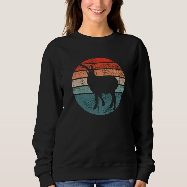 Ziegenrückro Vintag Sweatshirt (Vorderseite)