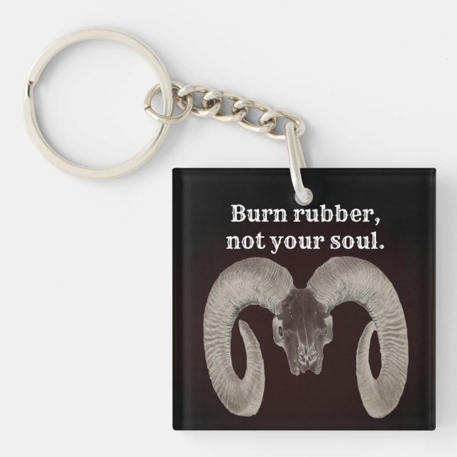 Ziegenschäume und Personalisierte Schlüsselanhänger (Vorderseite)