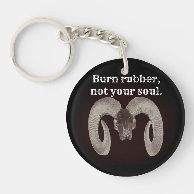 Ziegenschäume und Personalisierte Schlüsselanhänger (Vorderseite)