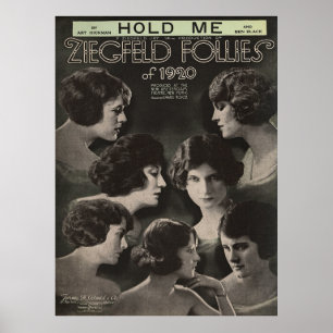 Ziegfeld 1920-Hold-Me Poster