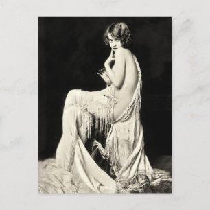 Ziegfeld Chorus Girl Postkarten