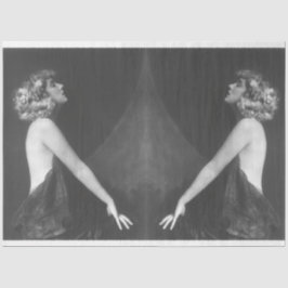 Ziegfeld-Follies-Girl der 1920er Jahre Seidenpapier