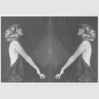 Ziegfeld-Follies-Girl der 1920er Jahre Seidenpapier