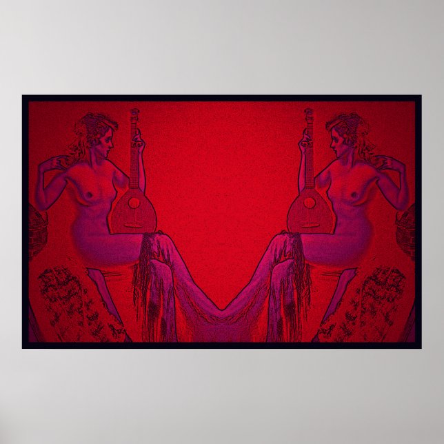 Ziegfelds Melodie Poster (Vorne)